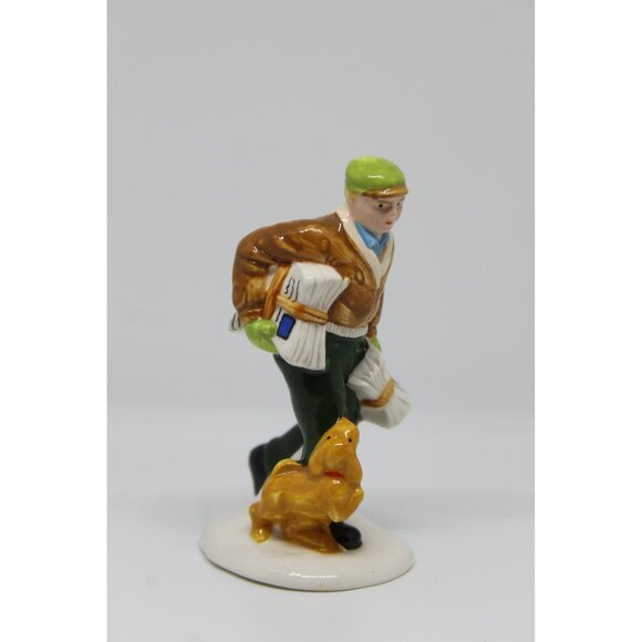 Dept 56 Snow Village - Village News Delivery - Picture 6 of 9